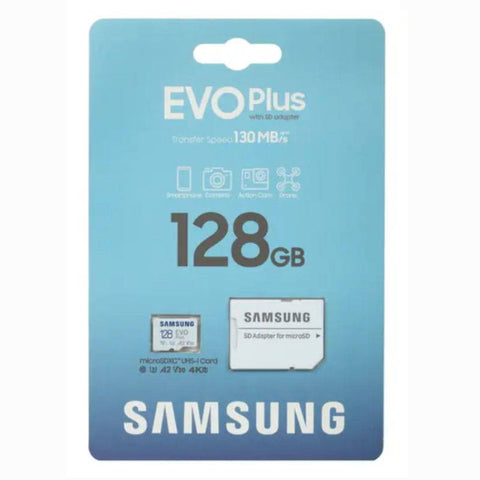 128GB Samsung Evo Plus Micro SD With Adapter - APC MB-MC128KA